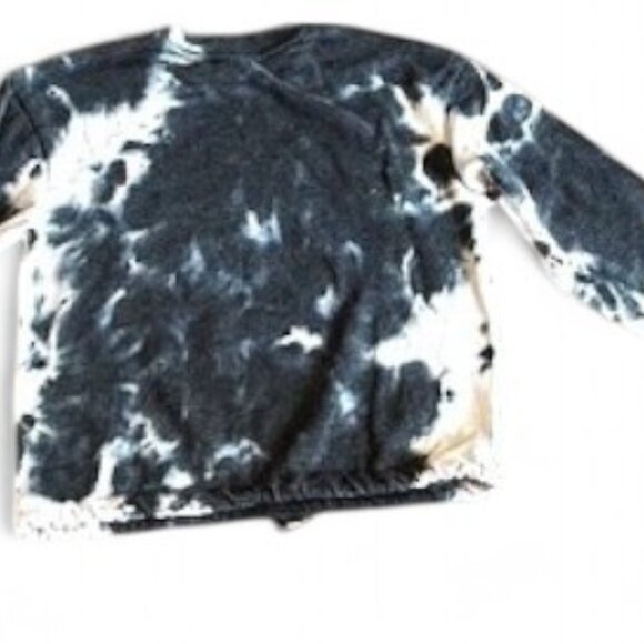 Tie Dye Skull Sweatshirt No Boundaries XS - Picture 2 of 9